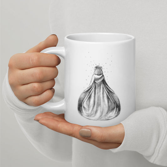 White Glossy Mug | Find a Wife | Spring Collection |