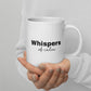 A White Glossy Mug | Calm | Fall Collection |